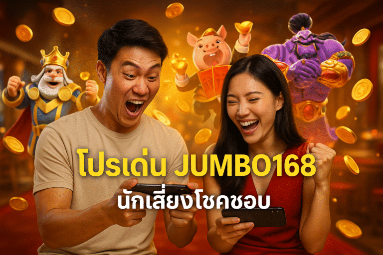 โปรจุดเด่น JUMBO168 นักเสี่ยงโชคชอบ