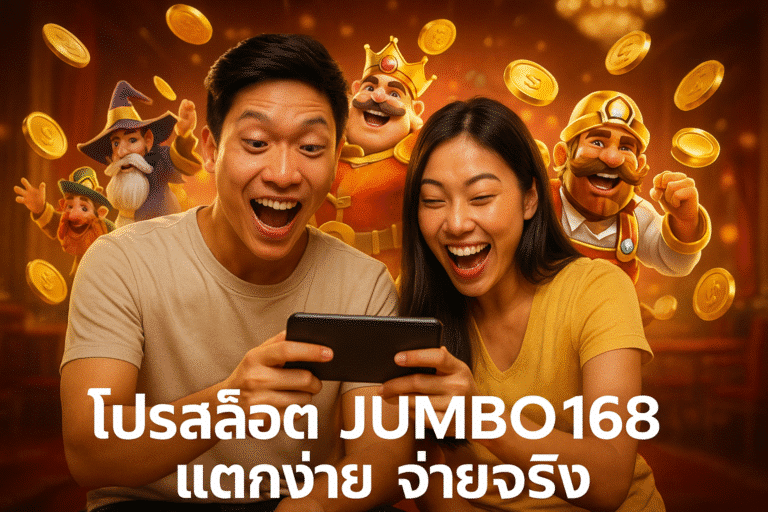 โปรสล็อต JUMBO168 แตกง่าย จ่ายจริง