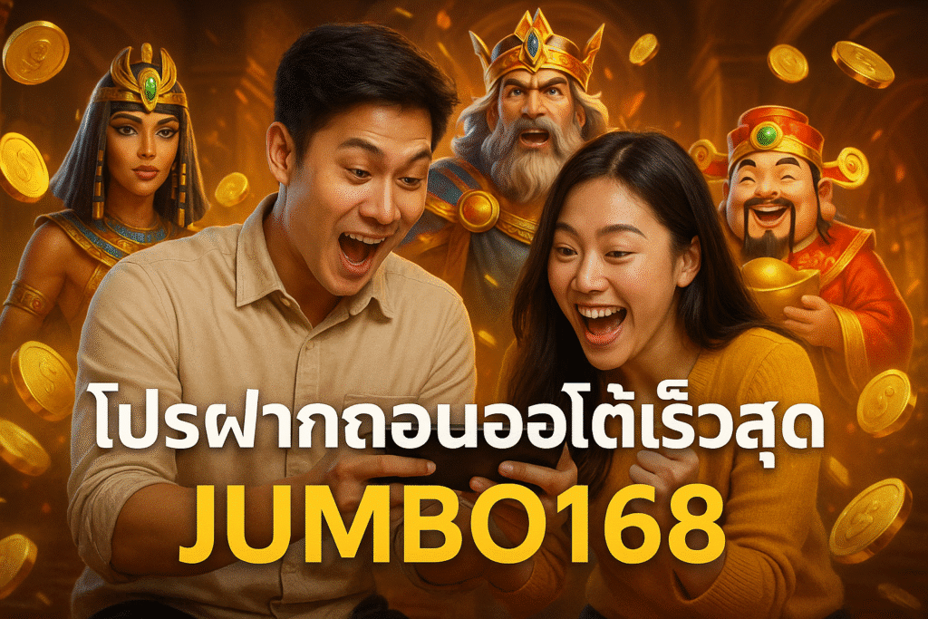 โปรฝากถอนออโต้เร็วสุด JUMBO168