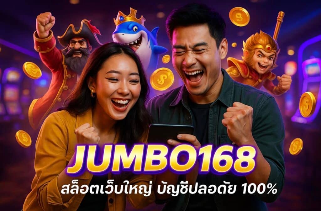 JUMBO168 สล็อตเว็บใหญ่ บัญชีปลอดภัย 100%
